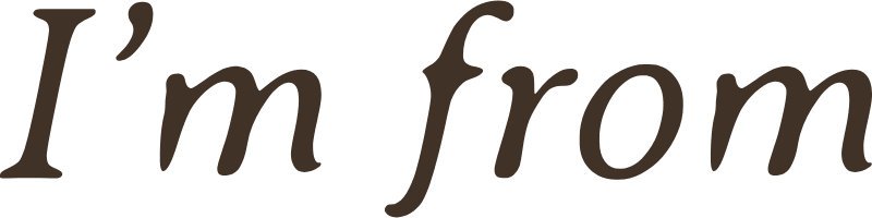 I'm From logo