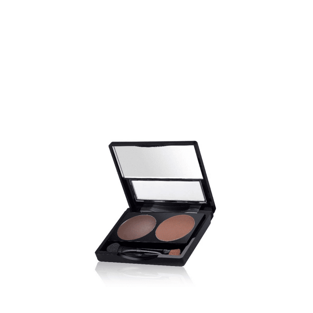 Brow Powder Wax Duo - Medium Brown — Beauty Tribe - Production