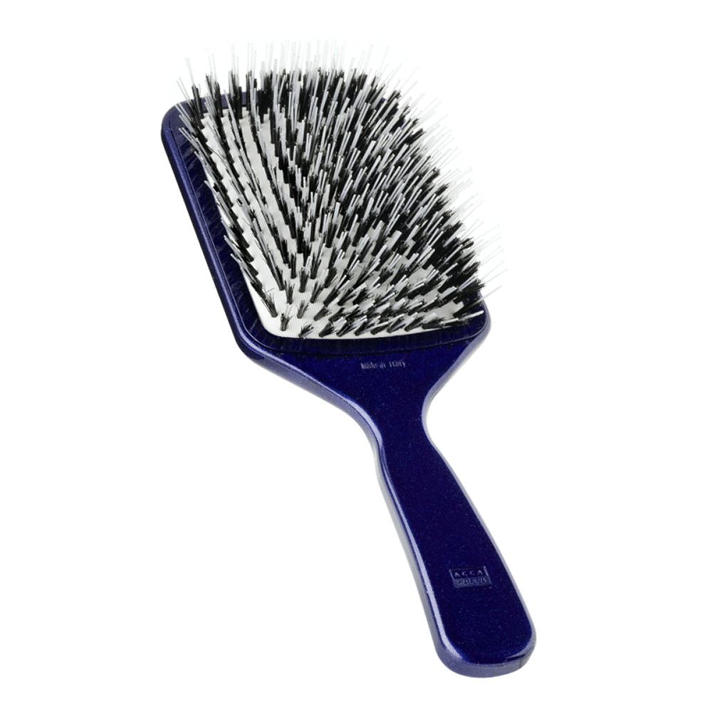 Acca Kappa Paddle Hair Brush - Blue — Acca Kappa