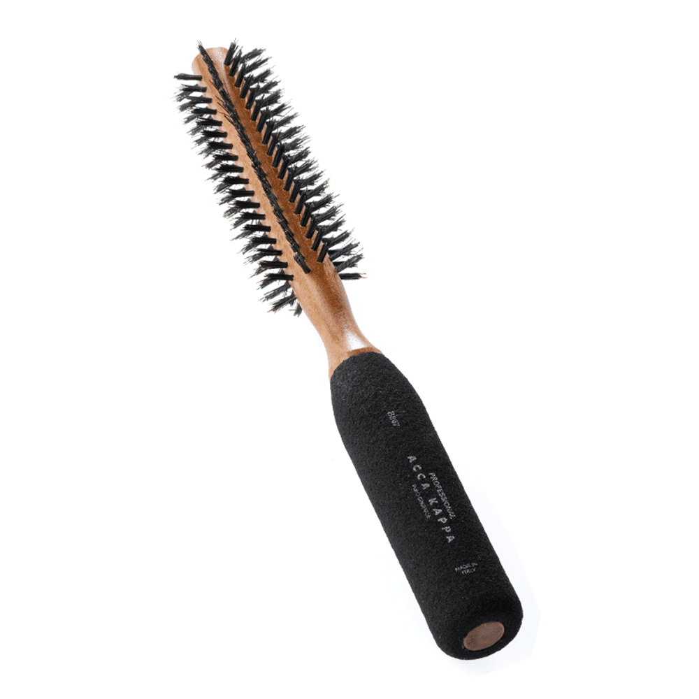 Acca Kappa Round Rubber Handle Hair Brush (32mm Barrel) — Acca Kappa