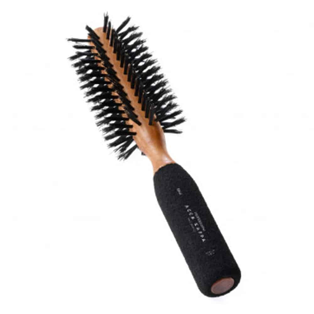 Acca Kappa Round Rubber Handle Hair Brush (55mm Barrel) — Acca Kappa