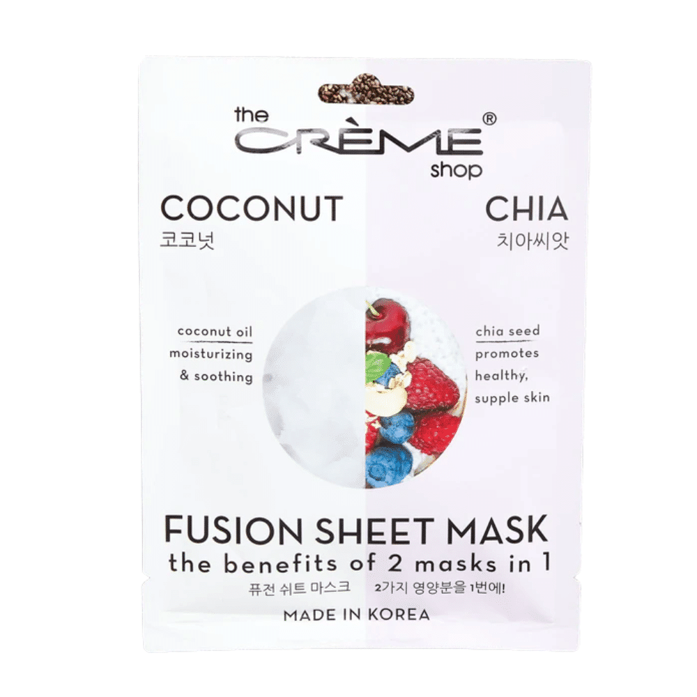 The Crème Shop Coconut + Chia 2-in-1 Infusion Mask 25g — The Creme Shop