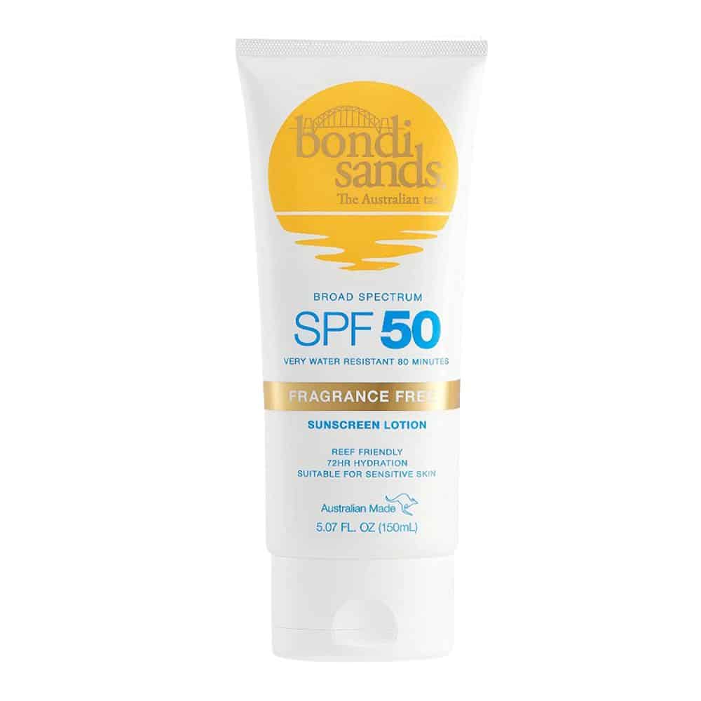 Bondi Sands Sunscreen Face Lotion SPF50+ Fragrance Free 150ml — Bondi Sands