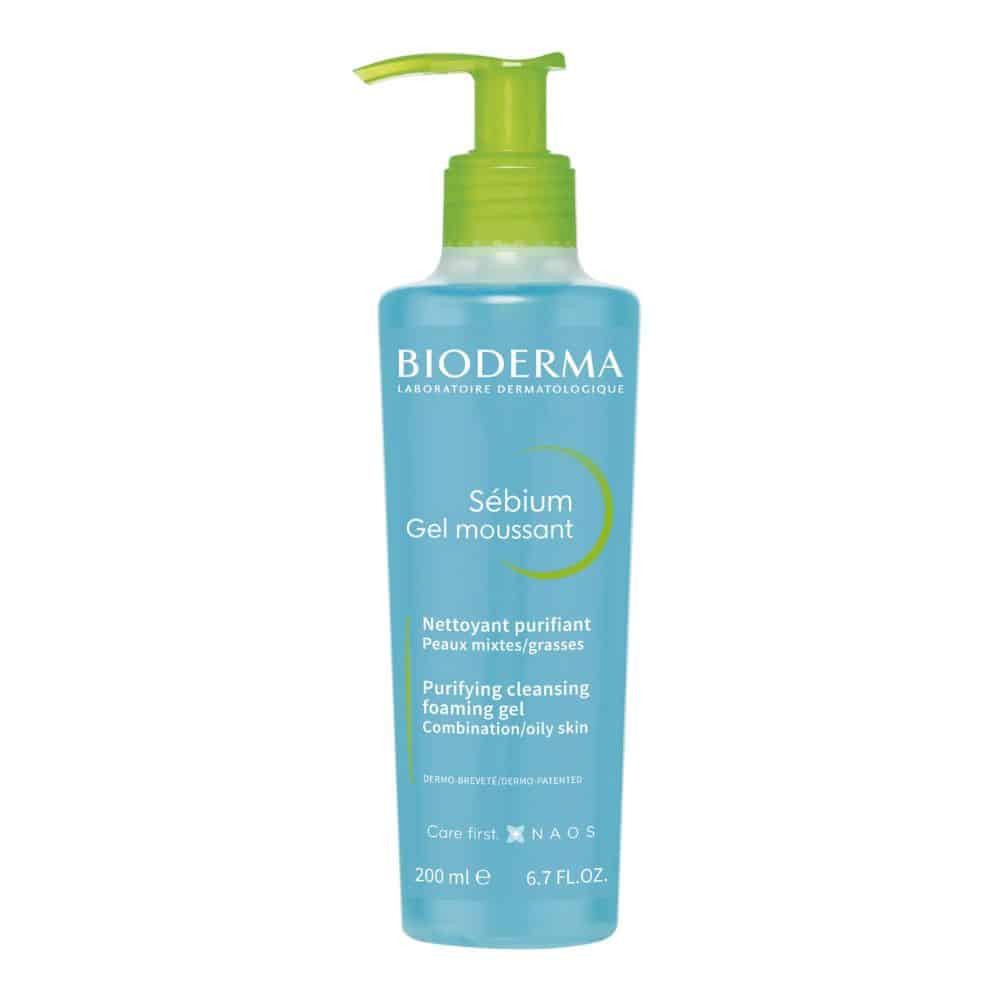 Bioderma Sebium Gel Moussant Purifying Foaming Cleanser for Combination/Oily Skin 200ml — Bioderma