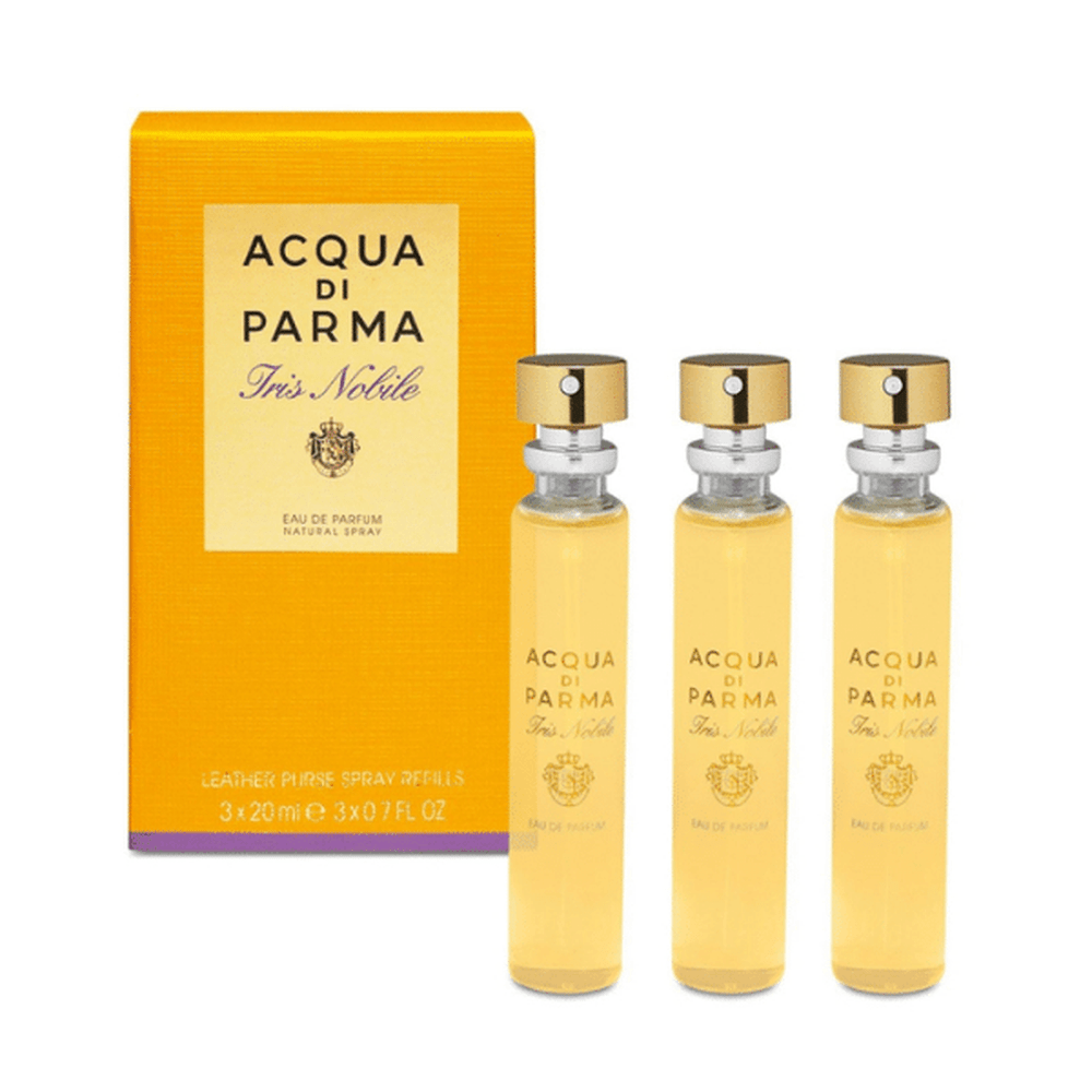 Acqua Di Parma Iris Nobile EDP 3X20ml Leather Purse Spray — Acqua Di Parma