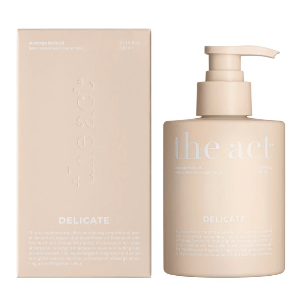 The Act Massage Body Oil Delicate 300ml — The Act