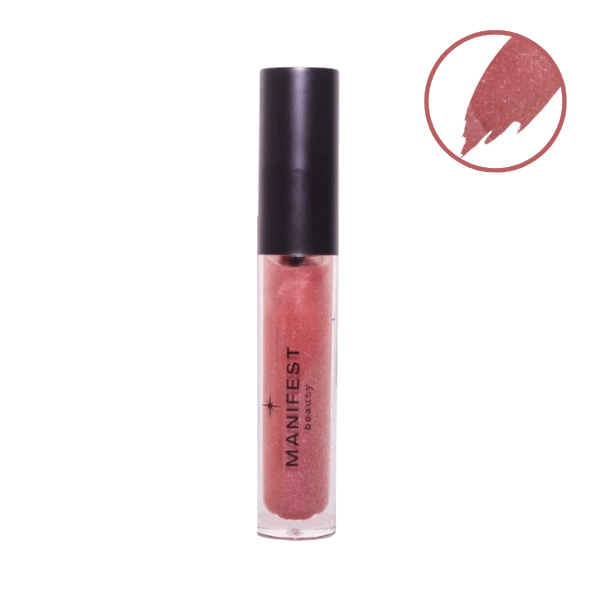 Manifest Beauty Big Pout Energy Lip Plumping Oil - Nude Luster — Manifest Beauty
