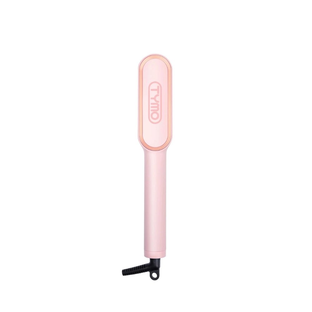 Tymo Ring Hair Straightening Brush Pink — Tymo