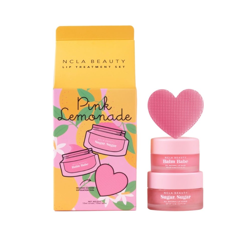 NCLA Beauty Pink Lemonade Lip Care Set + Lip Scrubber — Ncla Beauty