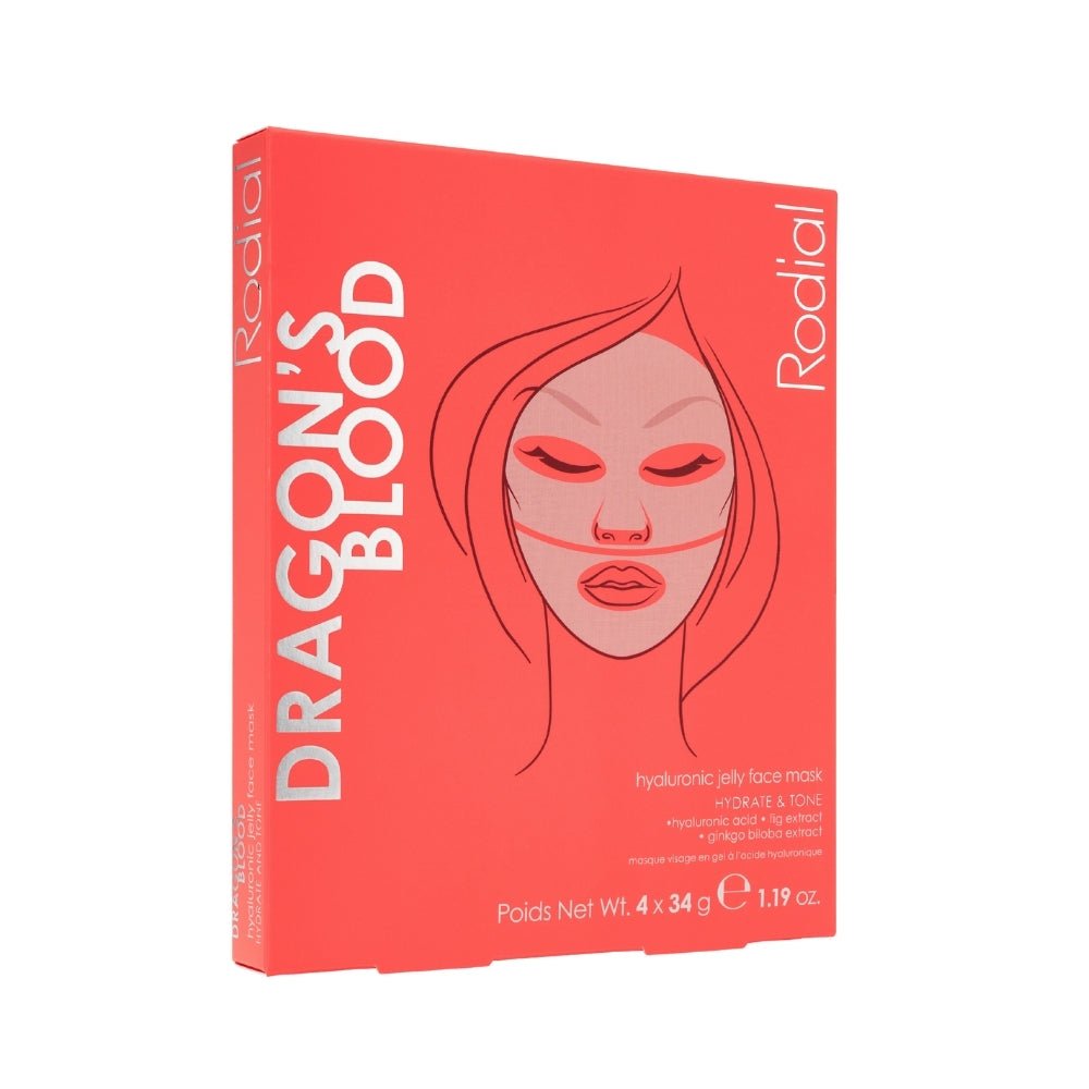 Rodial Dragons Blood Hyaluronic Jelly Mask x4 — Rodial