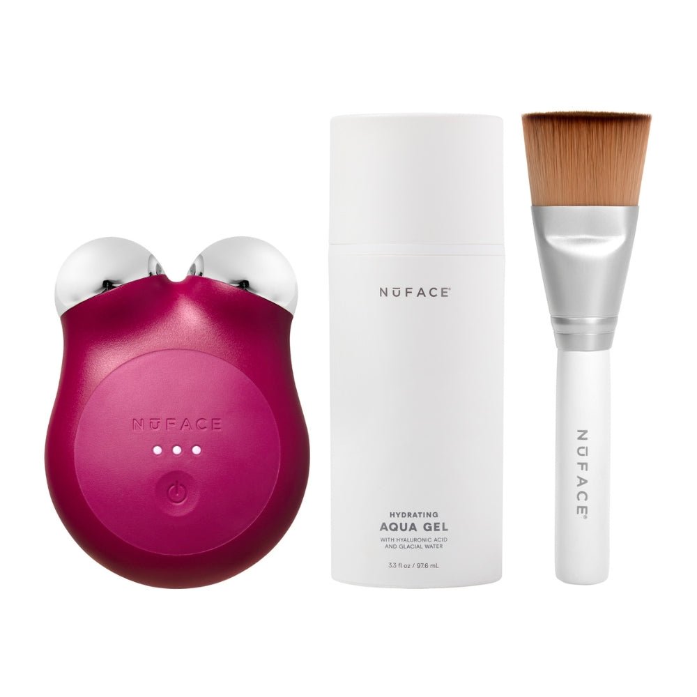 Nuface MINI+ Smart Advanced Facial Toning Device (Velvet Rose) — Nuface