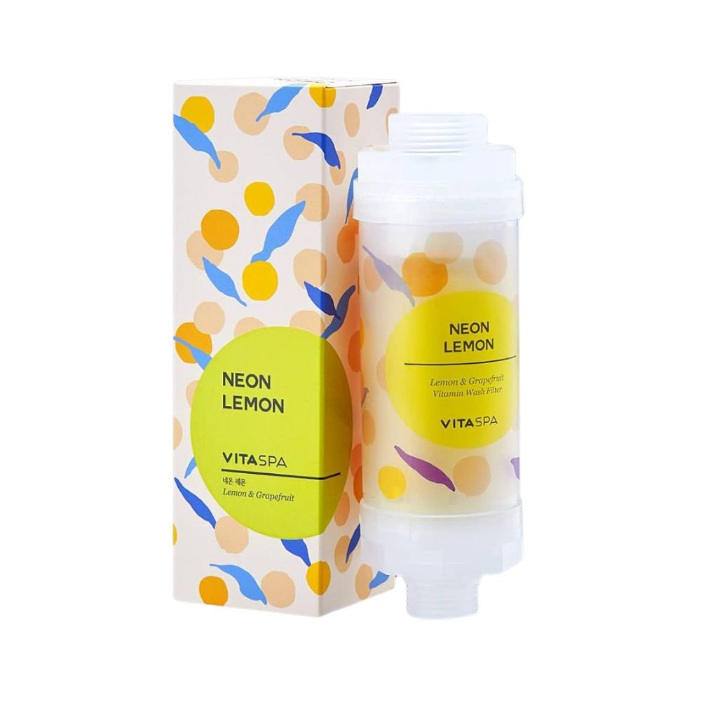 Vita Spa Vitamin Shower Filter Neon Lemon — Vita Spa