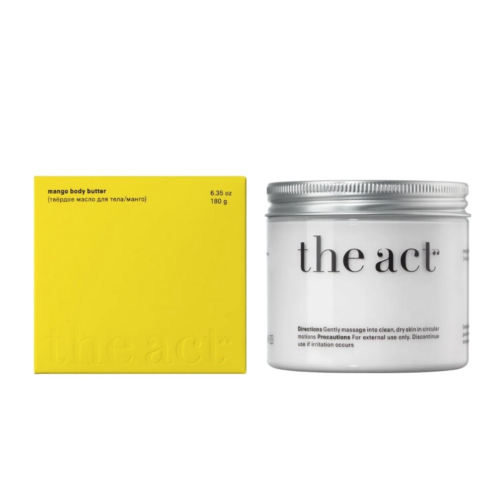 The Act Mango Body Butter 180ml — The Act