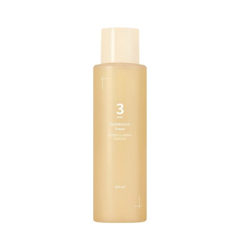 Numbuzin No.3 Super Glowing Essence Toner 200ml — Numbuzin