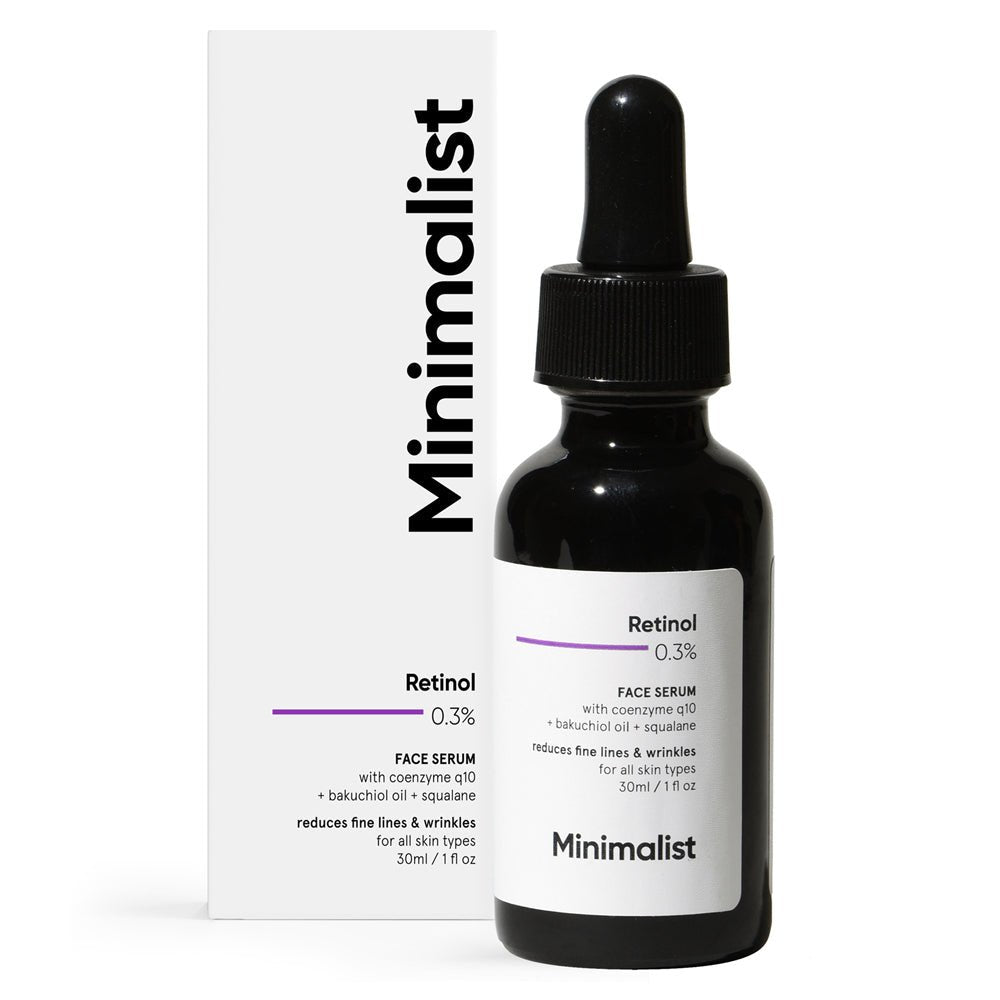 Minimalist Retinol 0.3% Anti Aging Face Serum 30ml — Minimalist