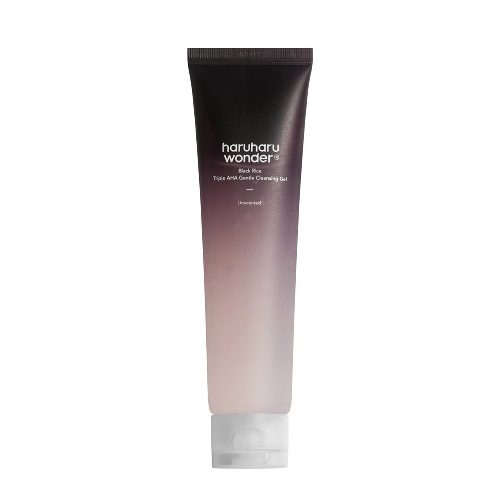HaruHaru Wonder Black Rice Triple AHA Gentle Cleansing Gel 100 ml — Haruharu Wonder