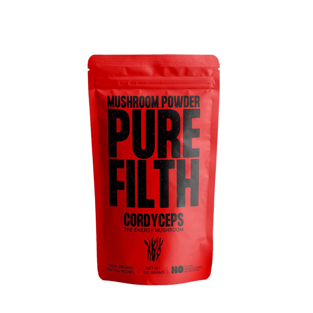 Pure Filth Cordyceps Mushroom Extract Powder  100g (50 Servings) — Pure Filth