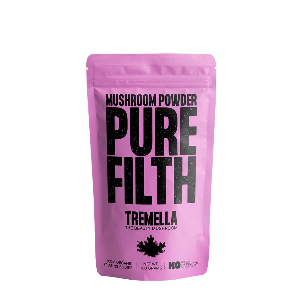 Pure Filth Tremella Mushroom Extract Powder  100g (50 Servings) — Pure Filth