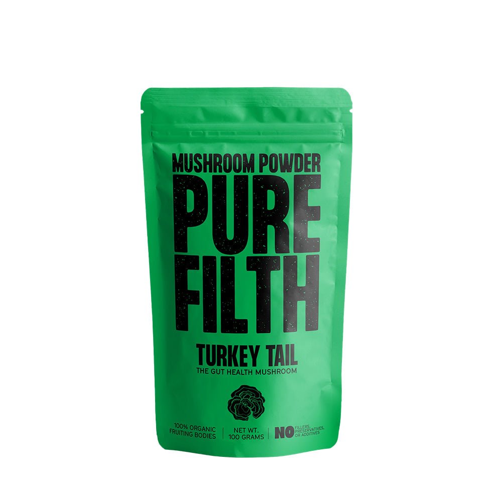Pure Filth Turkey Tail Mushroom Extract Powder  100g (50 Servings) — Pure Filth