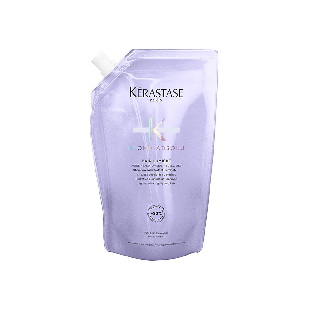Kerastase Blond Absolu Lumiere Shampoo for Highlighted Hair Refill Pouch 500ml — Kérastase
