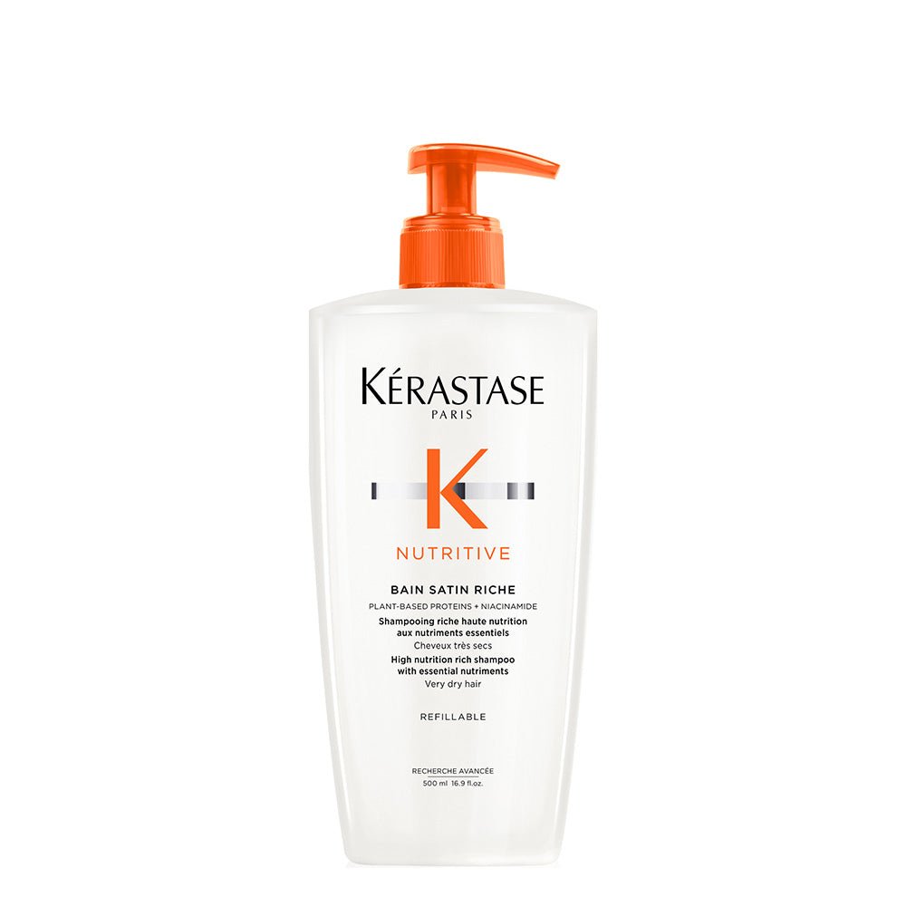 Kerastase Nutritive Bain Satin Riche Shampoo For Dry Hair 500ml — Kérastase