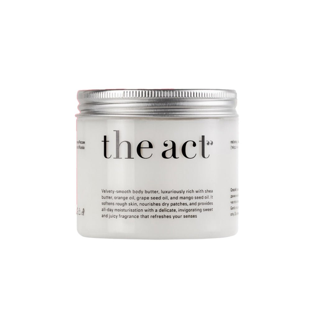 The Act Red Orange  Body Butter 250ml — The Act