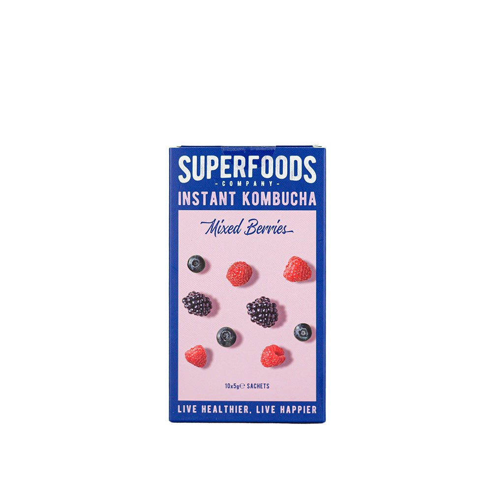 Super Foods Instant kombucha Box Mixed Berries 50g (10 x 5g) — Super Foods