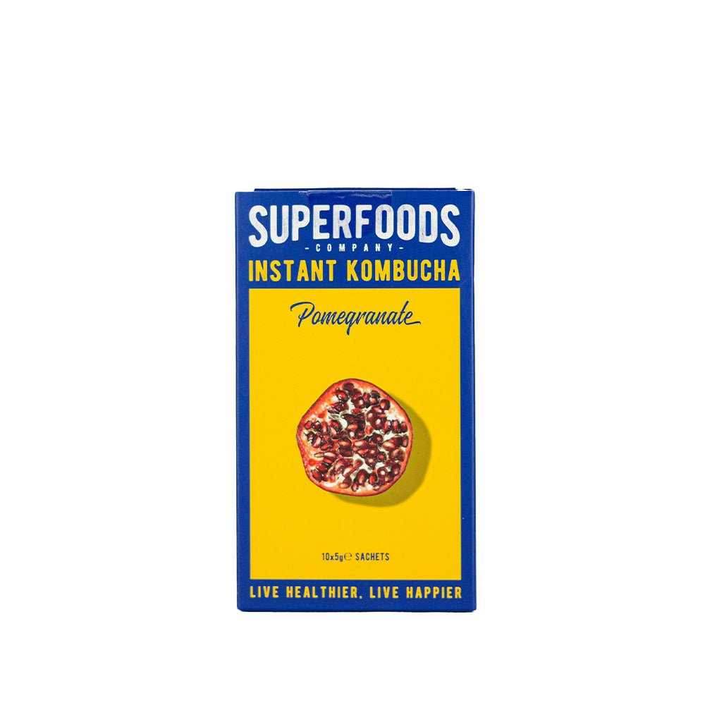 Super Foods Instant kombucha Box Pomegranate 50g (10 x 5g) — Super Foods