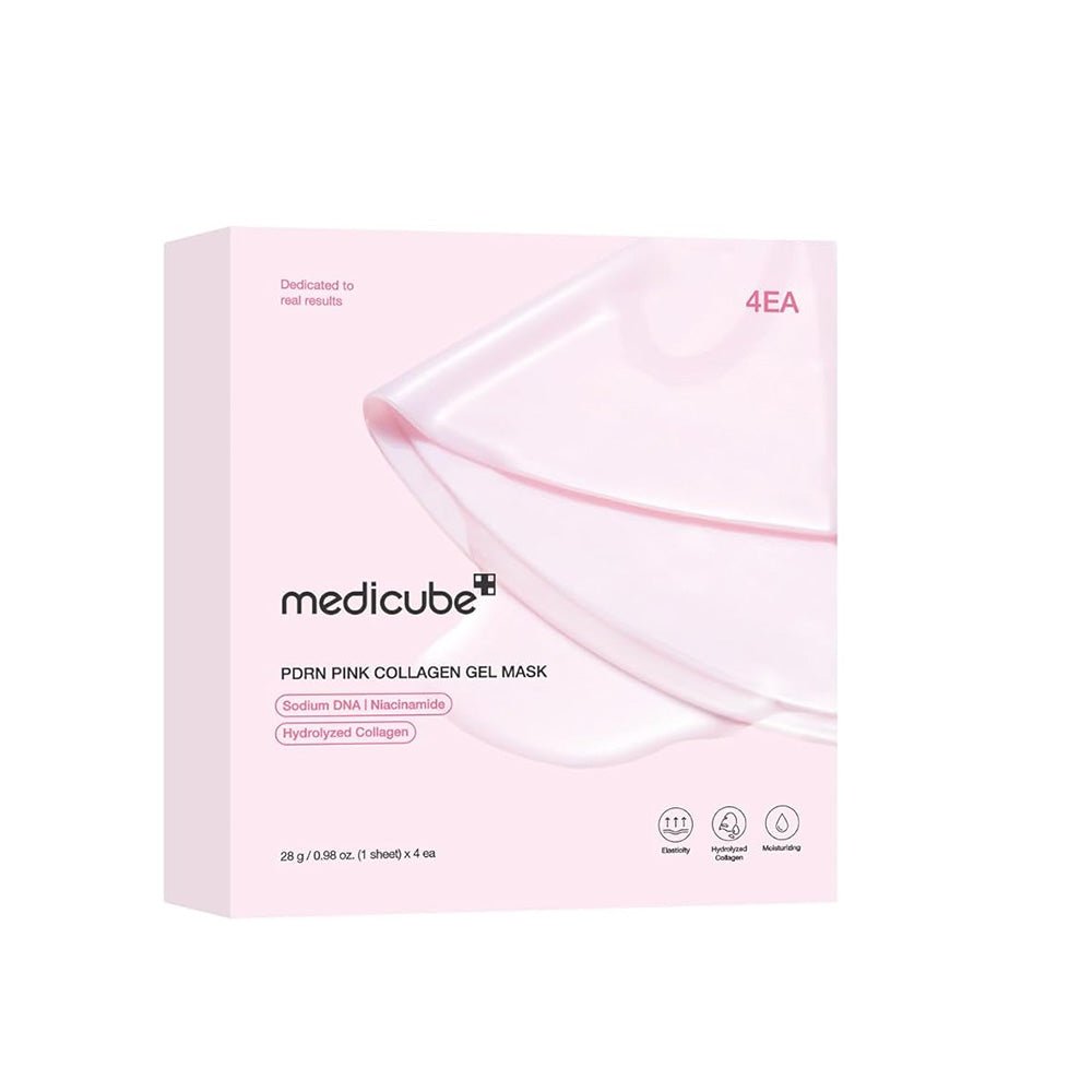 Medicube PDRN Pink Collagen Gel Mask 4Pc — Medicube