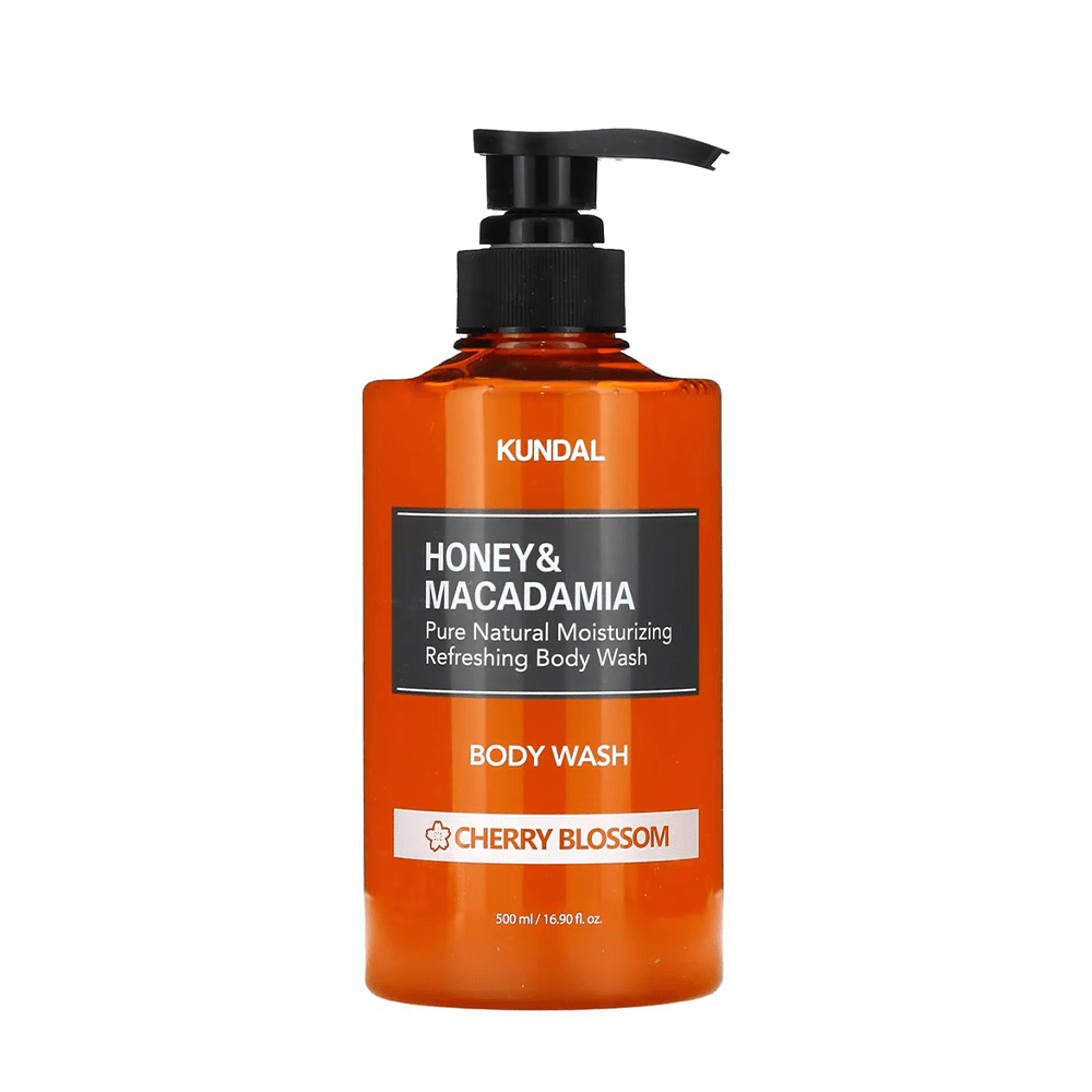 Kundal Honey & Macadamia Body Wash Cherry Blossom 500 ml — Kundal