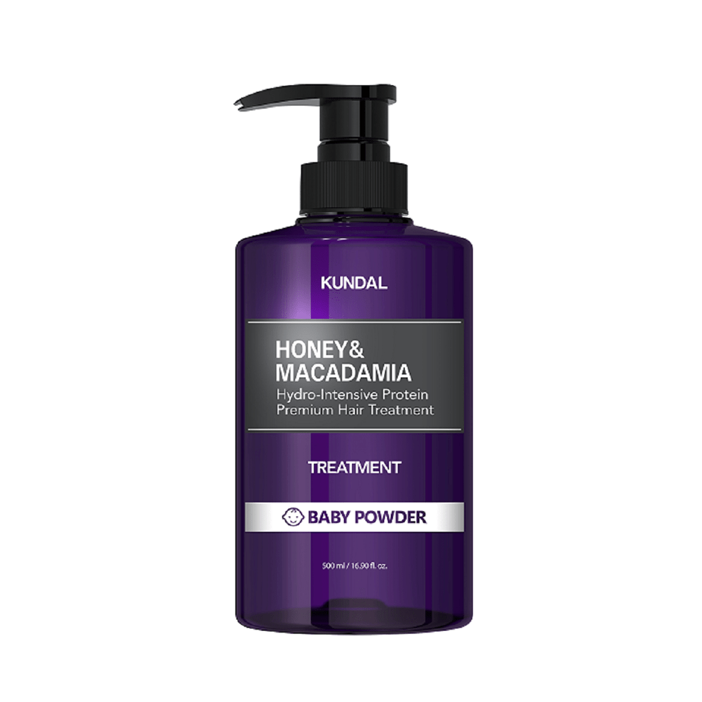 Kundal Honey And Macadamia Hydro-Intensive Protein Premium Hair Treatment Baby Powder 500 ml — Kundal