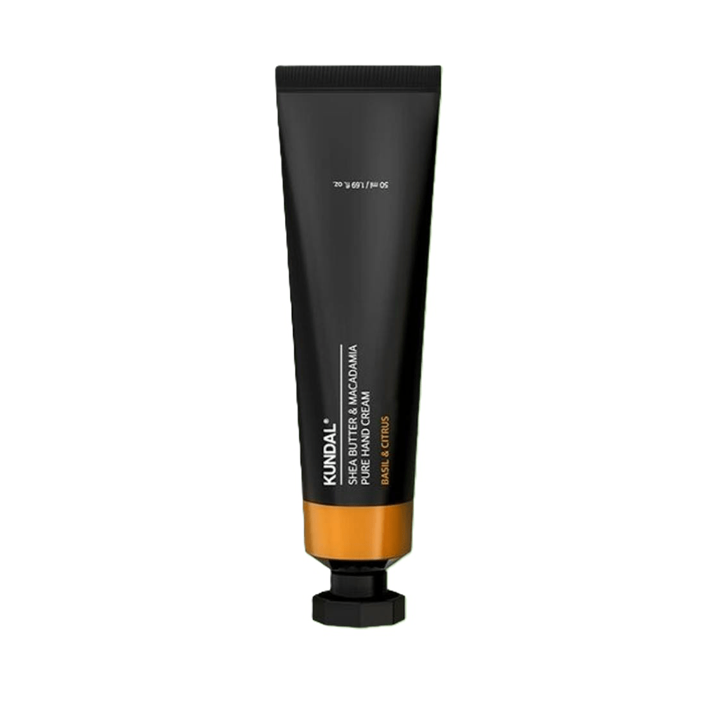 Kundal Shea Butter & Macadamia Pure Hand Cream Basil & Citrus Aroma Edition 50 ml — Kundal