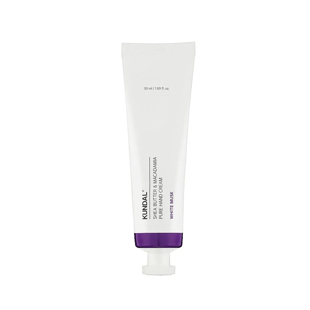 Kundal Shea Butter & Macadamia Pure Hand Cream White Musk 50 ml — Kundal