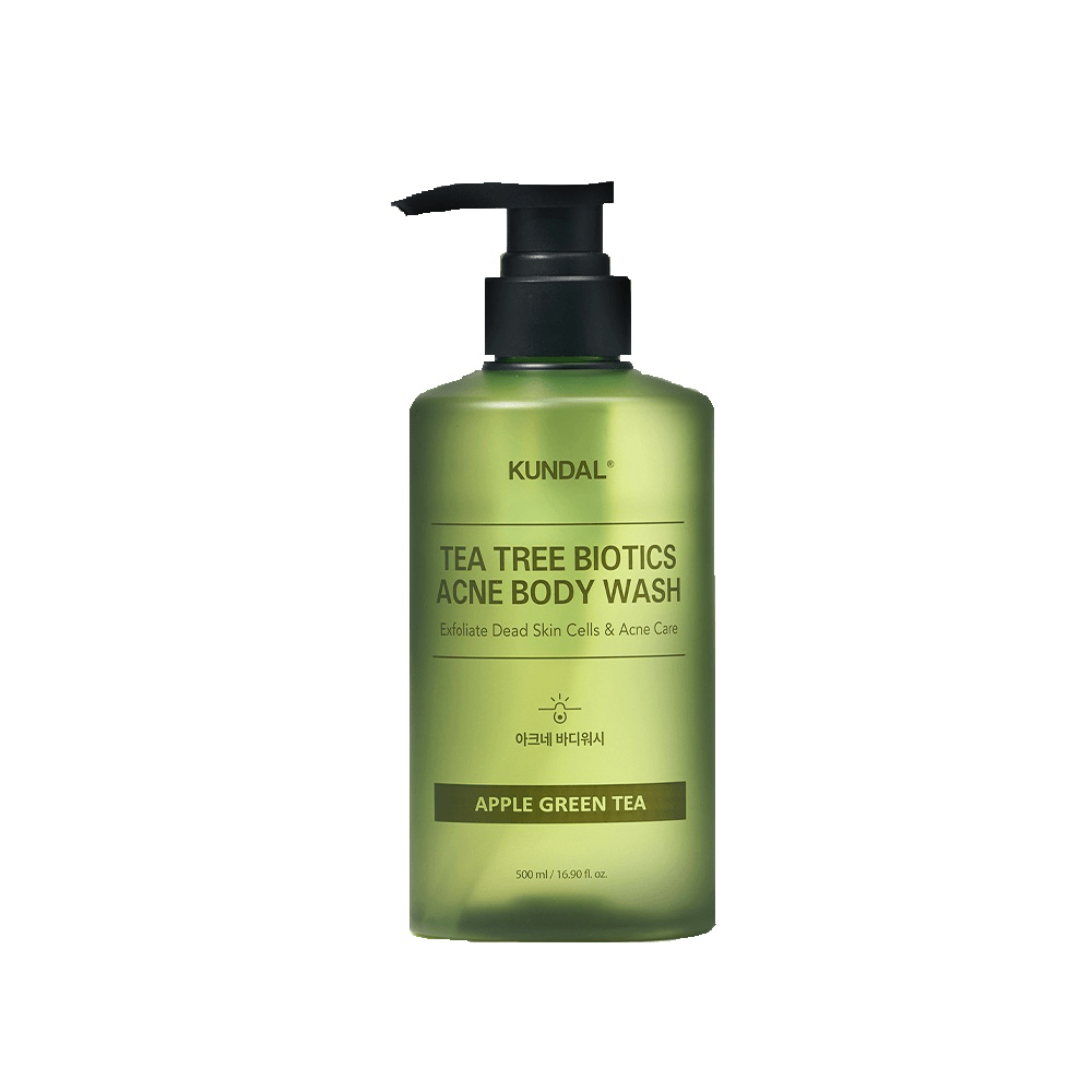 Kundal Tea Tree Biotics Acne Body Wash Apple Green Tea 500 ml — Kundal