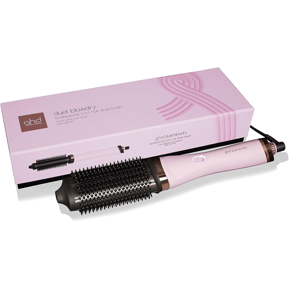 ghd Duet Blow-Dry Brush Pink Collection 2-in-1 Hot Air Styler & Dryer