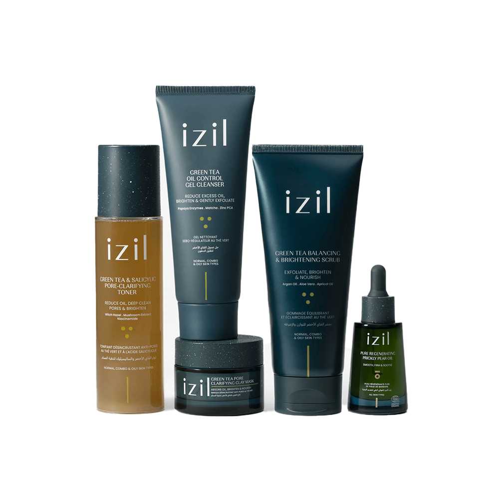 Izil Beauty Green Tea Pore-Refining & Brightening Ritual — Izil Beauty