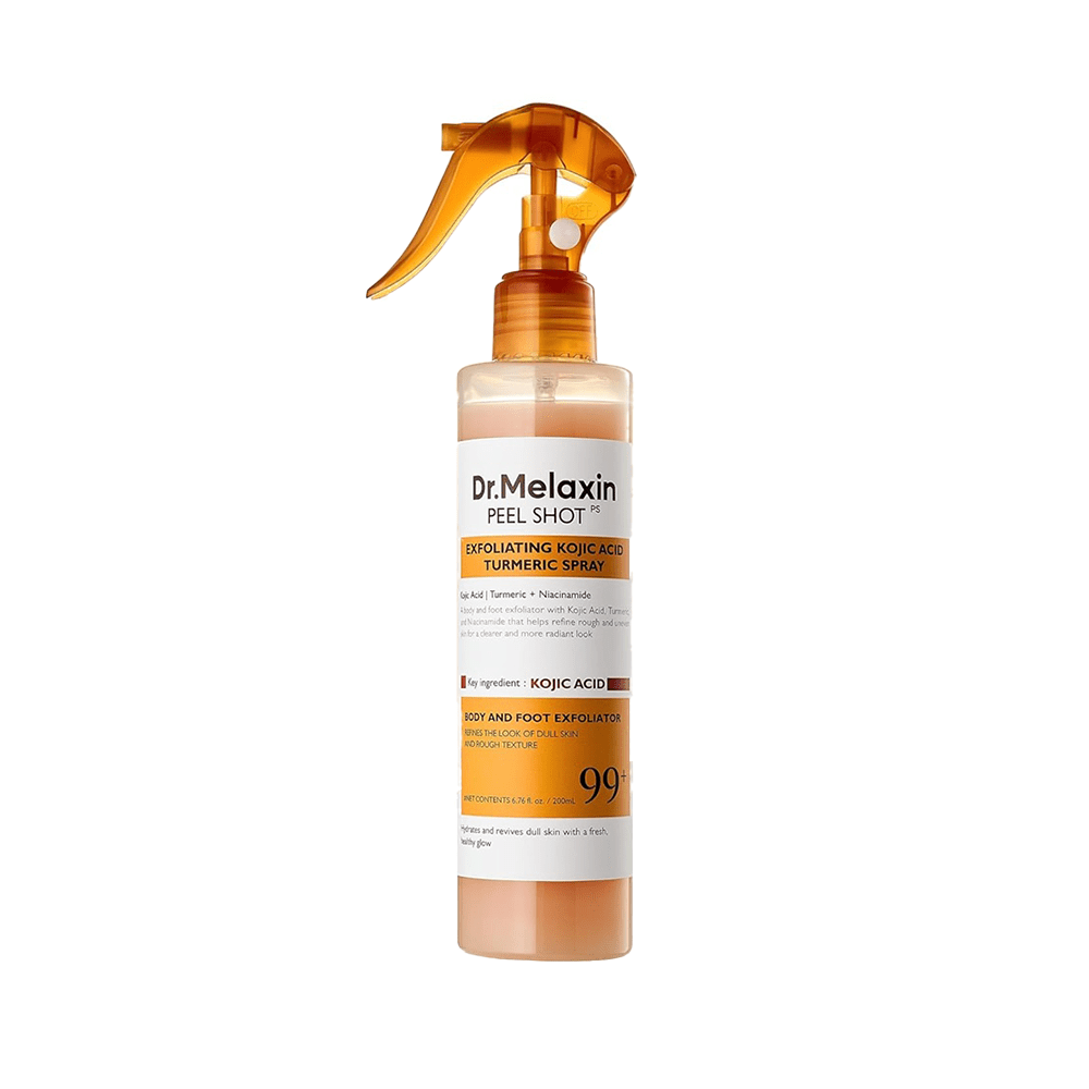 Dr. Melaxin Peel Shot Exfoliating Kojic Acid Turmeric Spray 200ml — Dr Melaxin