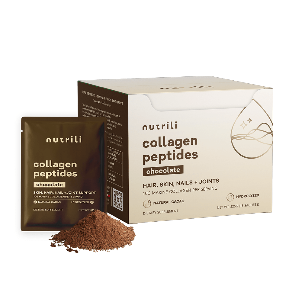 Nutrili Marine Collagen Peptides 15 servings Chocolate — Nutrili