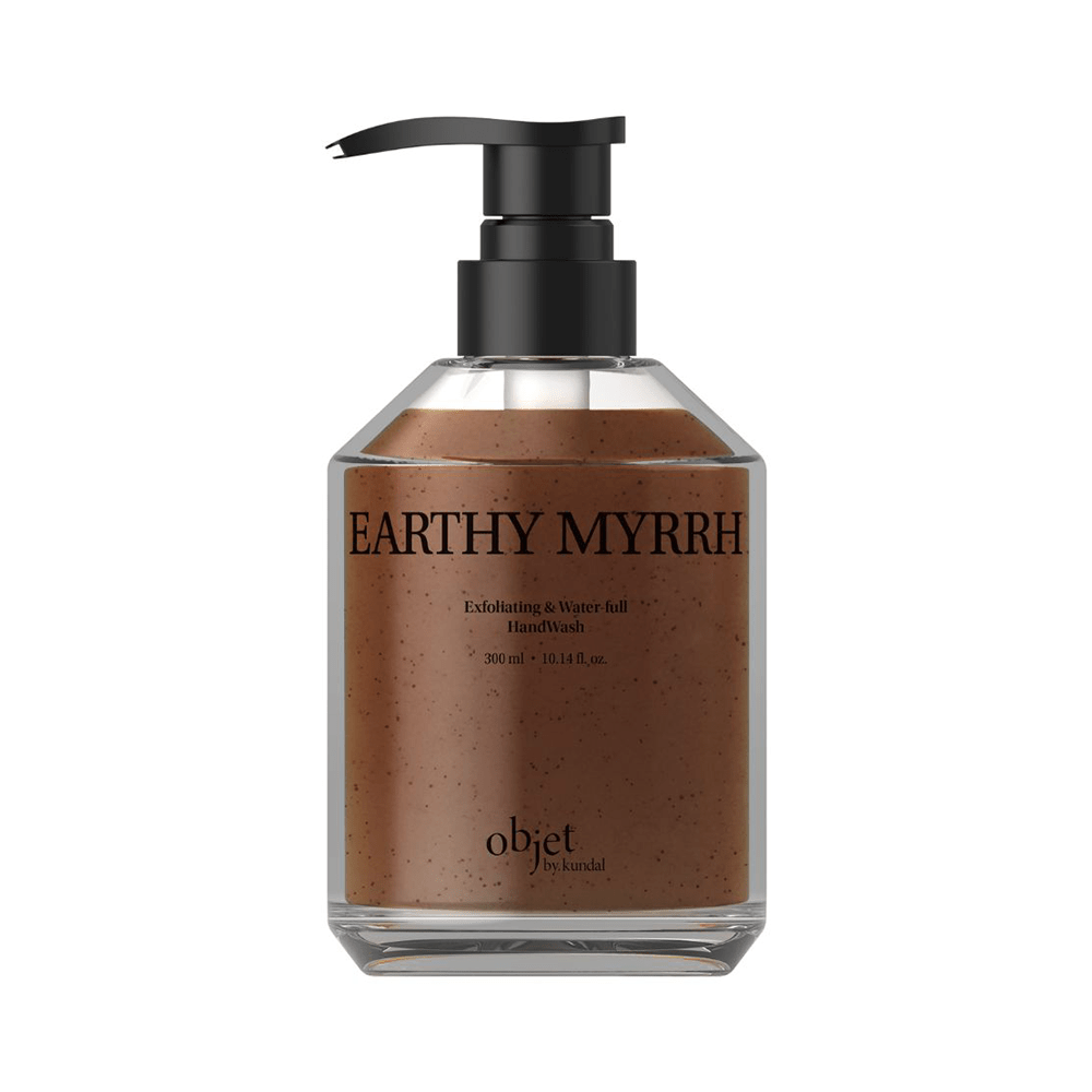 Objet by Kundal Exfoliating Hand Wash Earthy Myrrh 300ml — Objet By Kundal