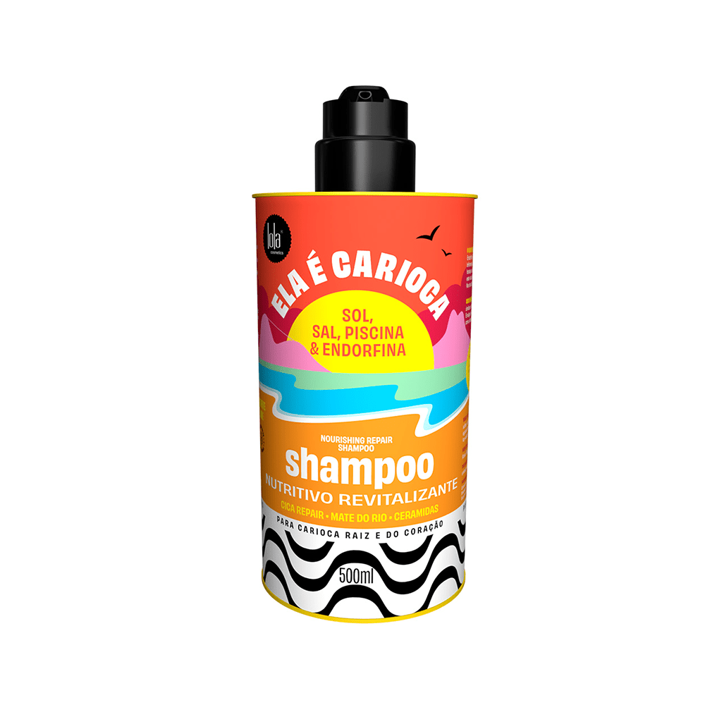 Lola from Rio Ela E Carioca Nourishing Repair Shampoo For All Hair Types 500ml — Lola From Rio