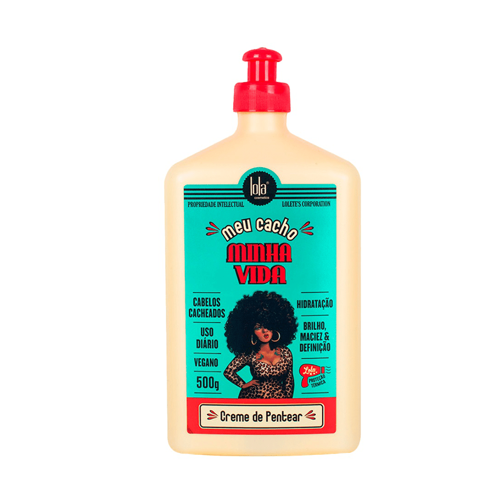 Lola from Rio Meu Cacho Minha Vida Multifunctional Styling Cream For Curly Hair 500ml — Lola From Rio