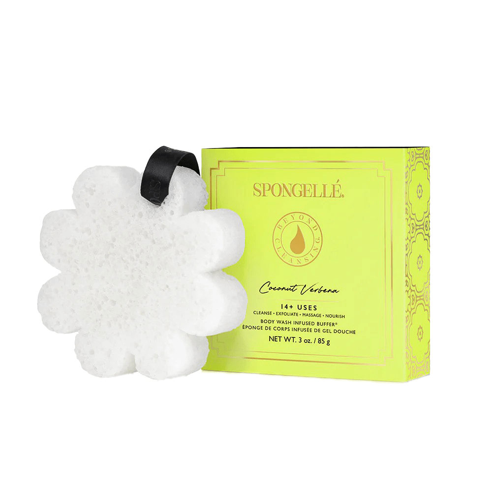 Spongelle Daisy Collection Coconut Verbena Body Wash Infused Buffer 85 g (14+Uses) — Spongelle
