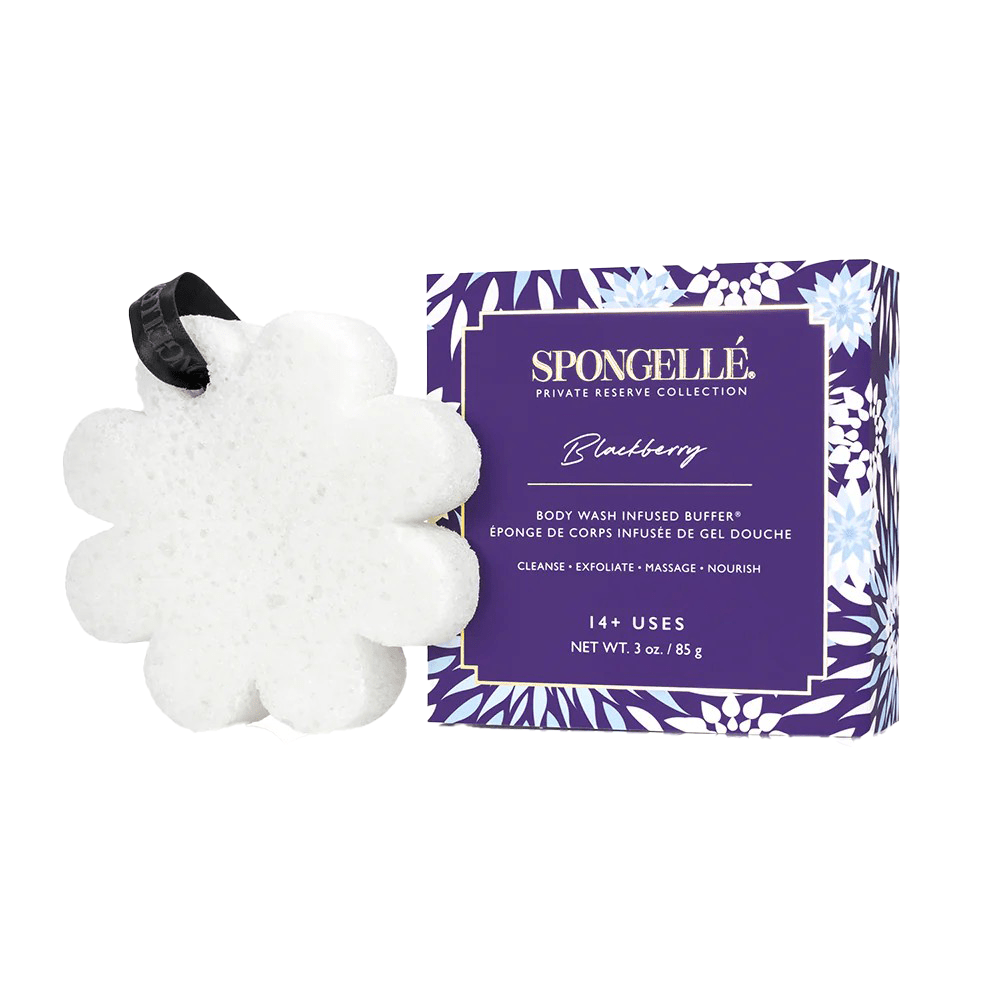 Spongelle Private Reserve Blackberry Body Wash Infused Buffer 85 g (14+Uses) — Spongelle