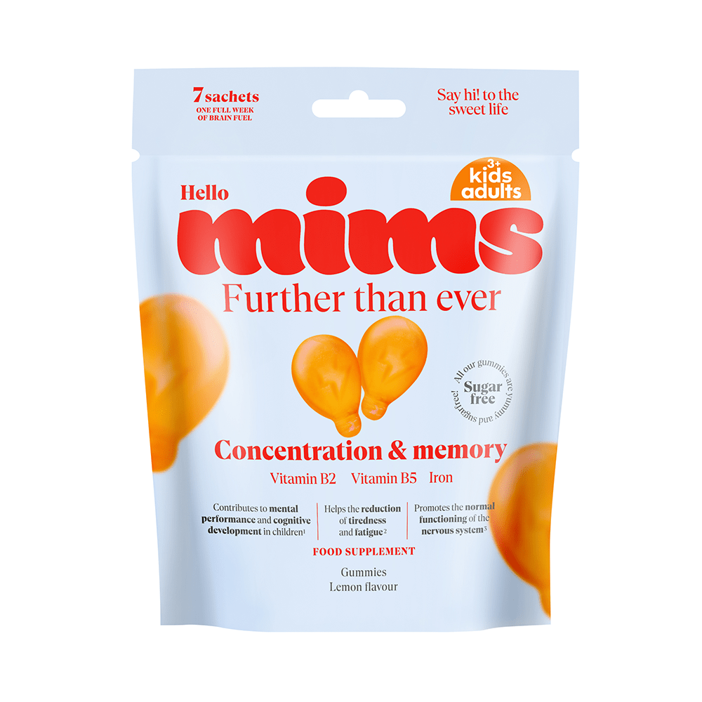 Mims Concentration & Memory Gummies — Mims