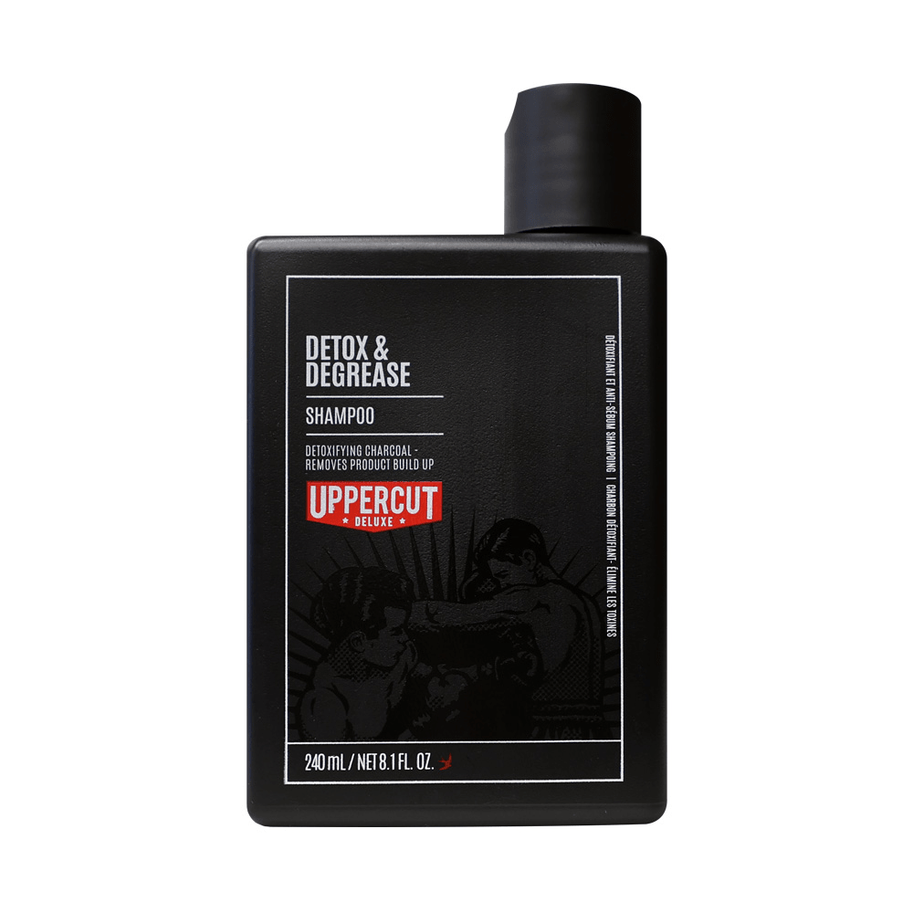 Uppercut Deluxe Detox and Degrease Shampoo 240ml — Uppercut Deluxe