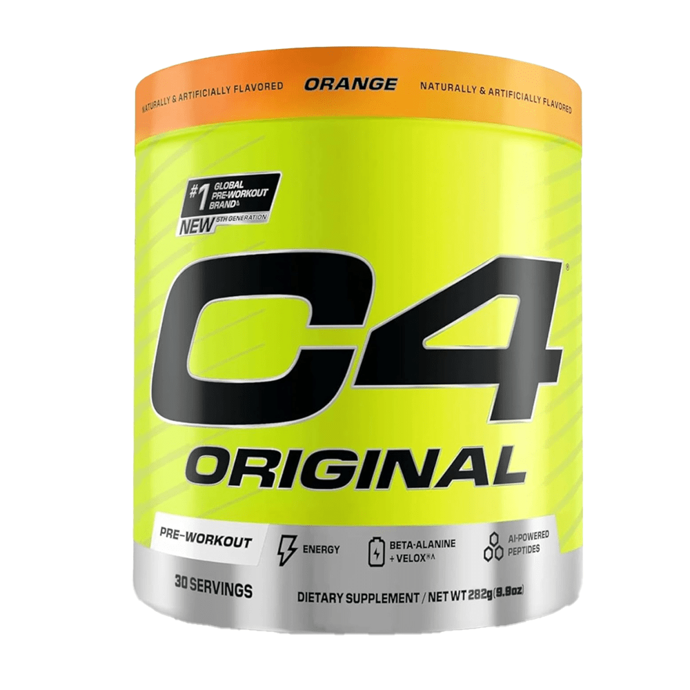 C4 Original Pre Workout Powder Orange Burst Flavor – 30 Servings — C4