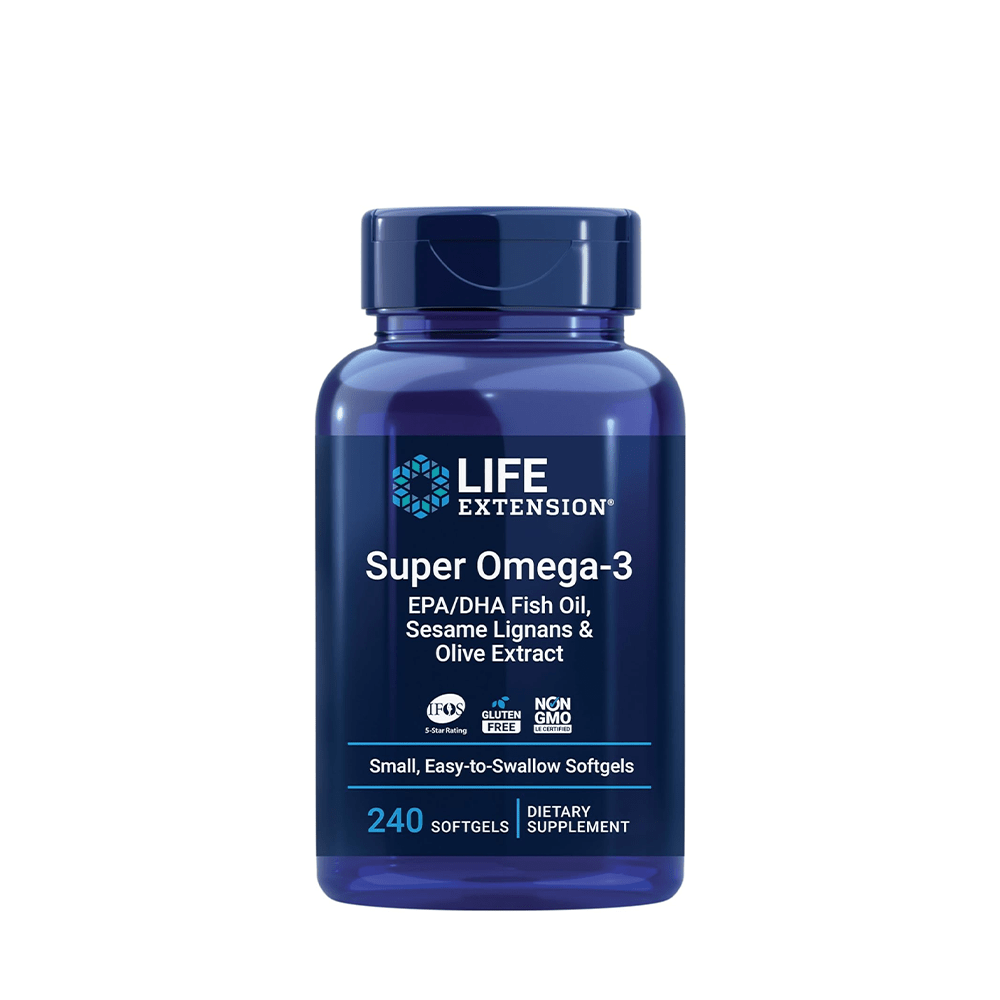 Life Extension Super Omega-3 EPA/DHA Fish Oil – 240 Softgels — Life Extension