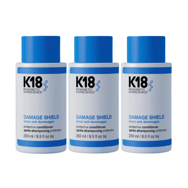 K18 Damage Shield Protective Conditioner 250ml 3 Pack Set — K18