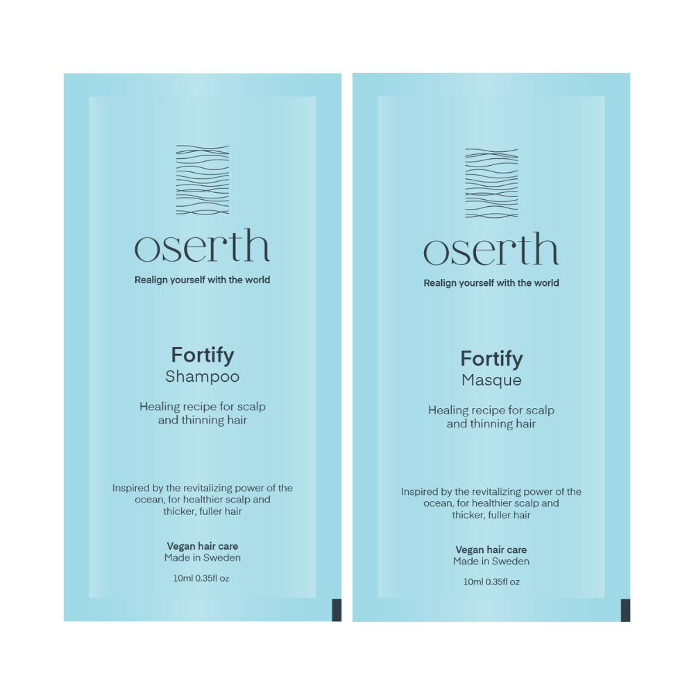 Oserth Fortify Shampoo & Masque 10ml — Beauty Tribe - Production