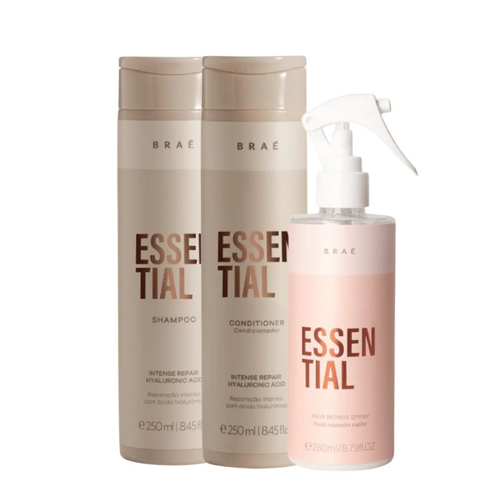 BRAÉ Essential Hyaluronic Acid Essentials Set — Braé